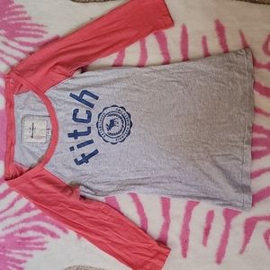Abercrombie baseball tee